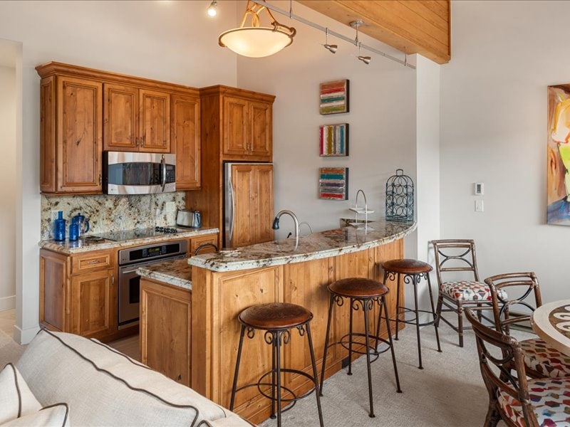 Snowmass condo living area